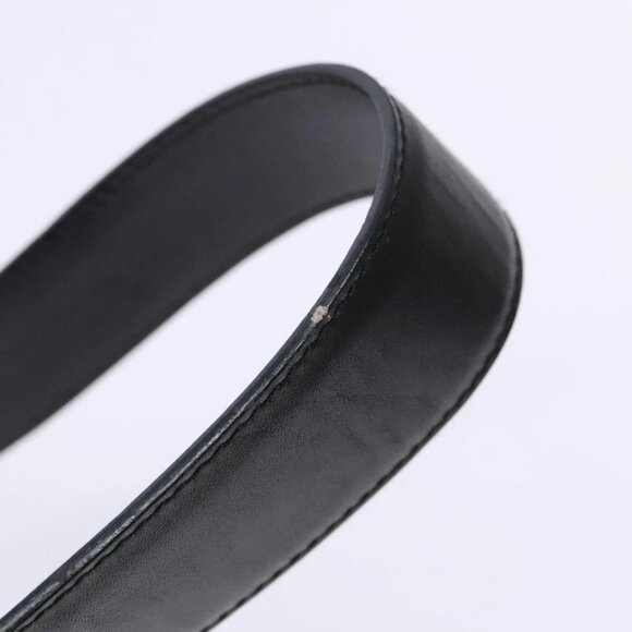 Salvatore Ferragamo Vala Shoulder Bag Canvas Black Silver Auth - Picture 7 of 16